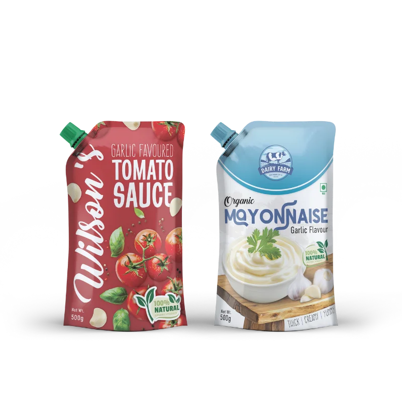 sauces packaging